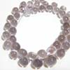 This listing is for the 55 Pieces of VERY FINEST Quality Pink Amethyst Smooth Onion shaped Briolettes in size of 6 - 9 mm approx.,,Length: 8.5 inch